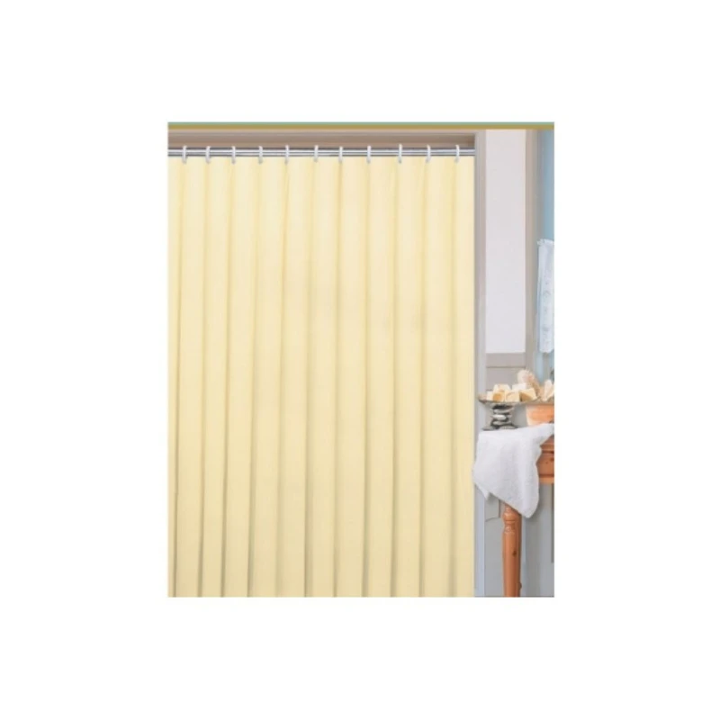 Záves kúpeľnový 180x180cm PVC krémový