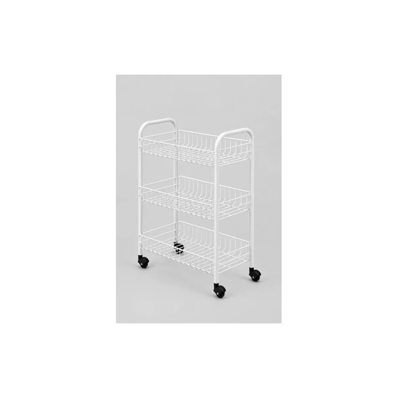Košík na kolieskach Siena 3 košíky 41x23x63h