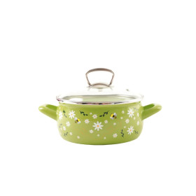 Hrniec s pokr. 16cm/1,5l Včielka nízky