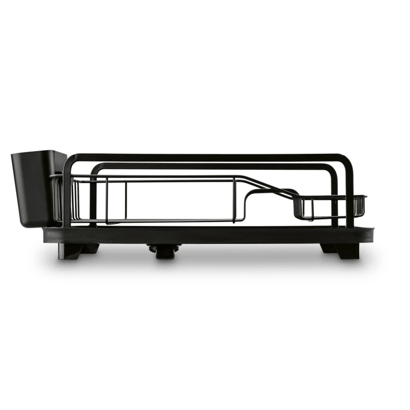 Odkvapkávač na riad čierny 42x30,5x15,5cm